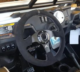 Madigan Motorsports | Suede Steering Wheel
