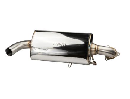 2020-2026 Polaris RZR PRO XP &amp; Turbo R / Pro S Sport Muffler, Slip-On Catless Sport Muffler-