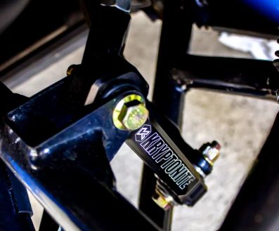 KRYPTONITE POLARIS RZR DEATH GRIP FRONT SWAY BAR LINKS TURBO S