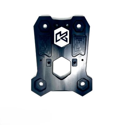 KRYPTONITE POLARIS RZR DEATH GRIP REAR RADIUS PLATE 2022+ TURBO R/PRO S