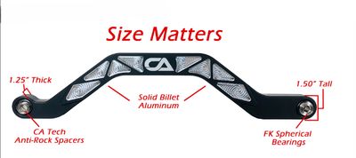 Polaris RZR High Clearance Radius Rods (LOWER) - XPT