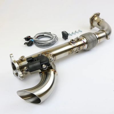 Polaris RZR Turbo R/Pro S &amp; Pro XP Shocker Electric Cutout Exhaust - pro xp