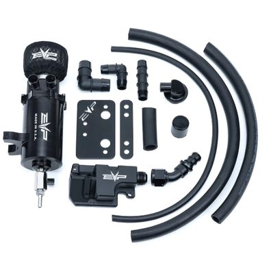 EVP Air/Oil Separator Catch Can Kit for Polaris RZR Turbo R, Pro XP