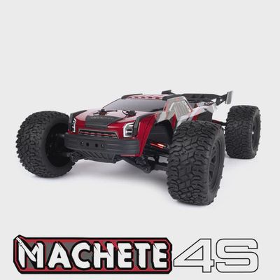 Redcat Machete 4S 1/6 scale Brushless Monster Truck - Red