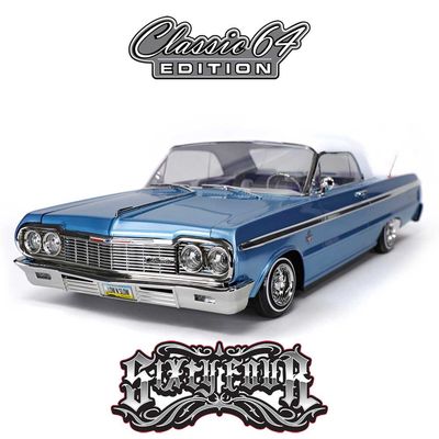 Redcat SixtyFour RC Car - Light Blue &amp; White
