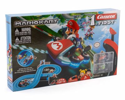 First Mario Kart (Mario vs Yoshi) w/Spinners