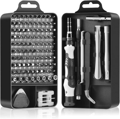 Professional Grade 115 in 1 Magnetic Repair Tool Kit