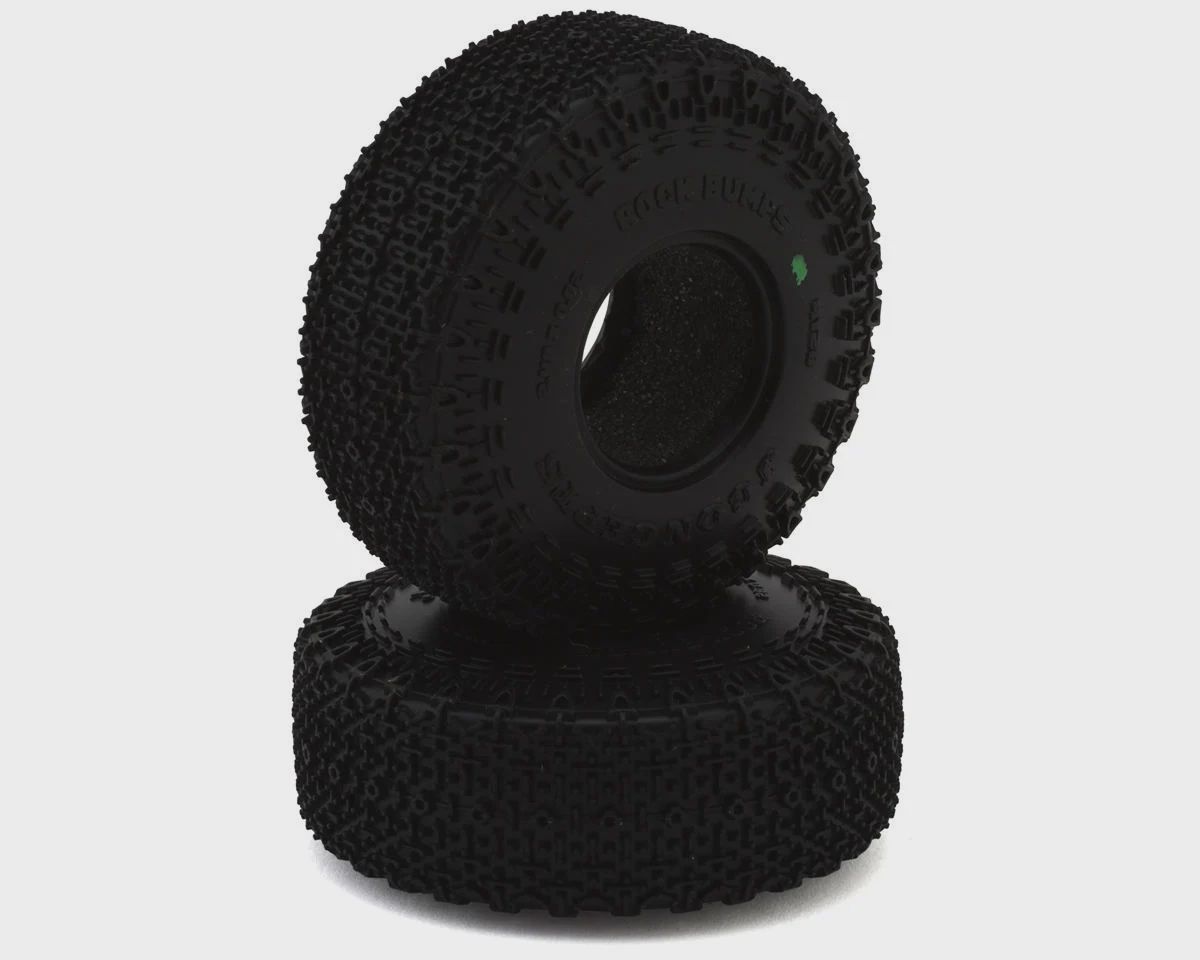 JConcepts Rock Bumps 1.0&quot; Micro Crawler Tires (63mm OD) (2) (Green)