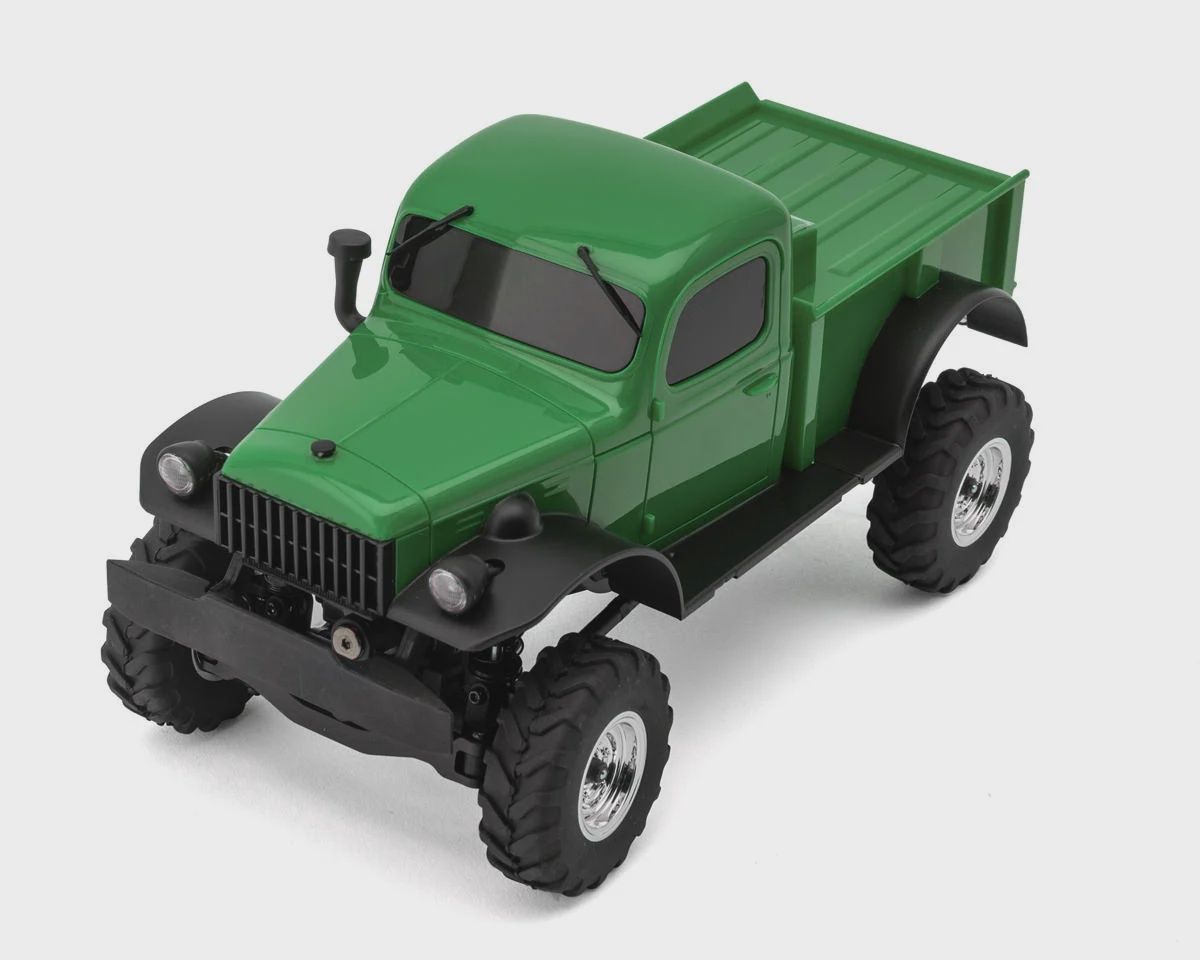 UCX24 1/24 Scale 4WD Micro Rock Crawler w/Salvator Hardbody (Green)