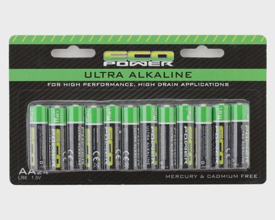 Ultra Alkaline AA Batteries (24)