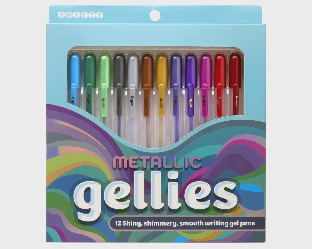 Snifty Pen Gellies Gel Pen Set (Metallic) (12)