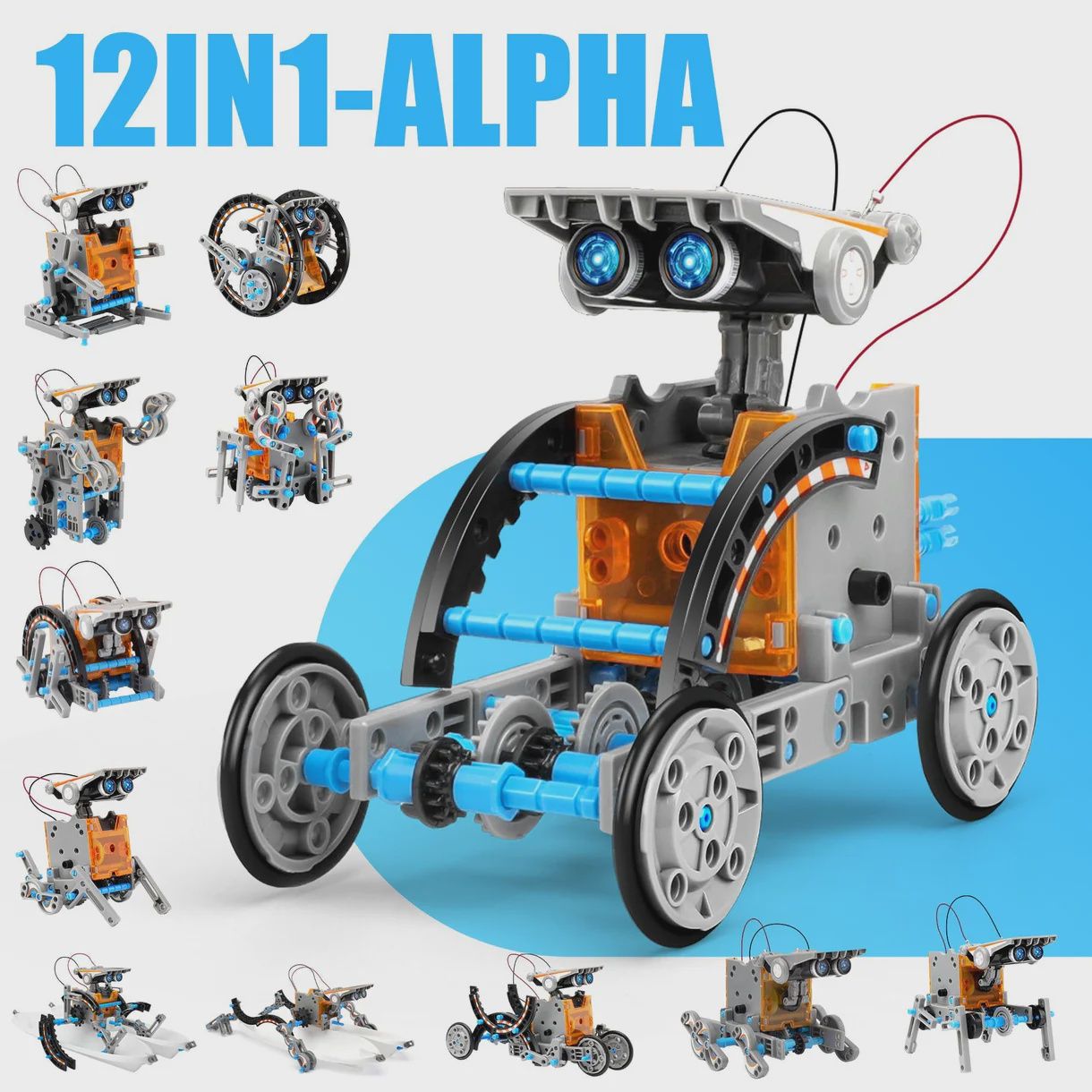 Solios-Alpha Solar Robot (12-IN-1)