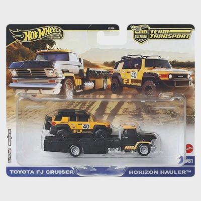 Mattel Hot Wheels Premium Team Transport Toyota FJ Cruiser