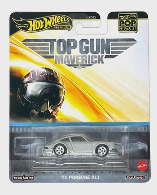 Mattel Hot Wheels Premium Pop Culture Top Gun Maverick &#39;71 Porsche 911