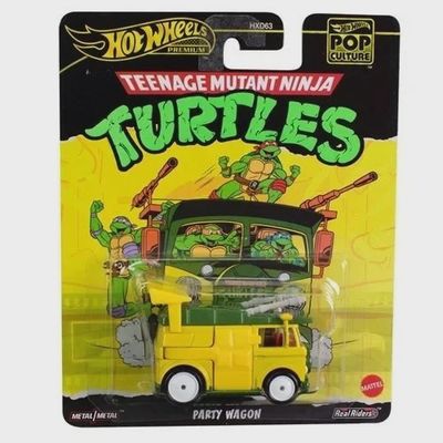 Mattel Hot Wheels Premium Pop Culture Teenage Mutant Ninja Turtles Party Wagon