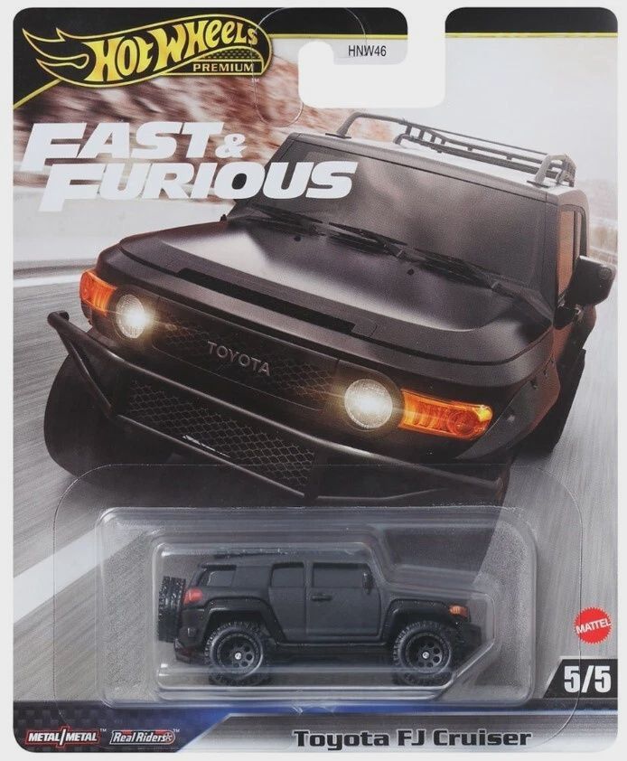 Mattel Hot Wheels Premium Fast and Furious Toyota FJ Cruiser 5/5