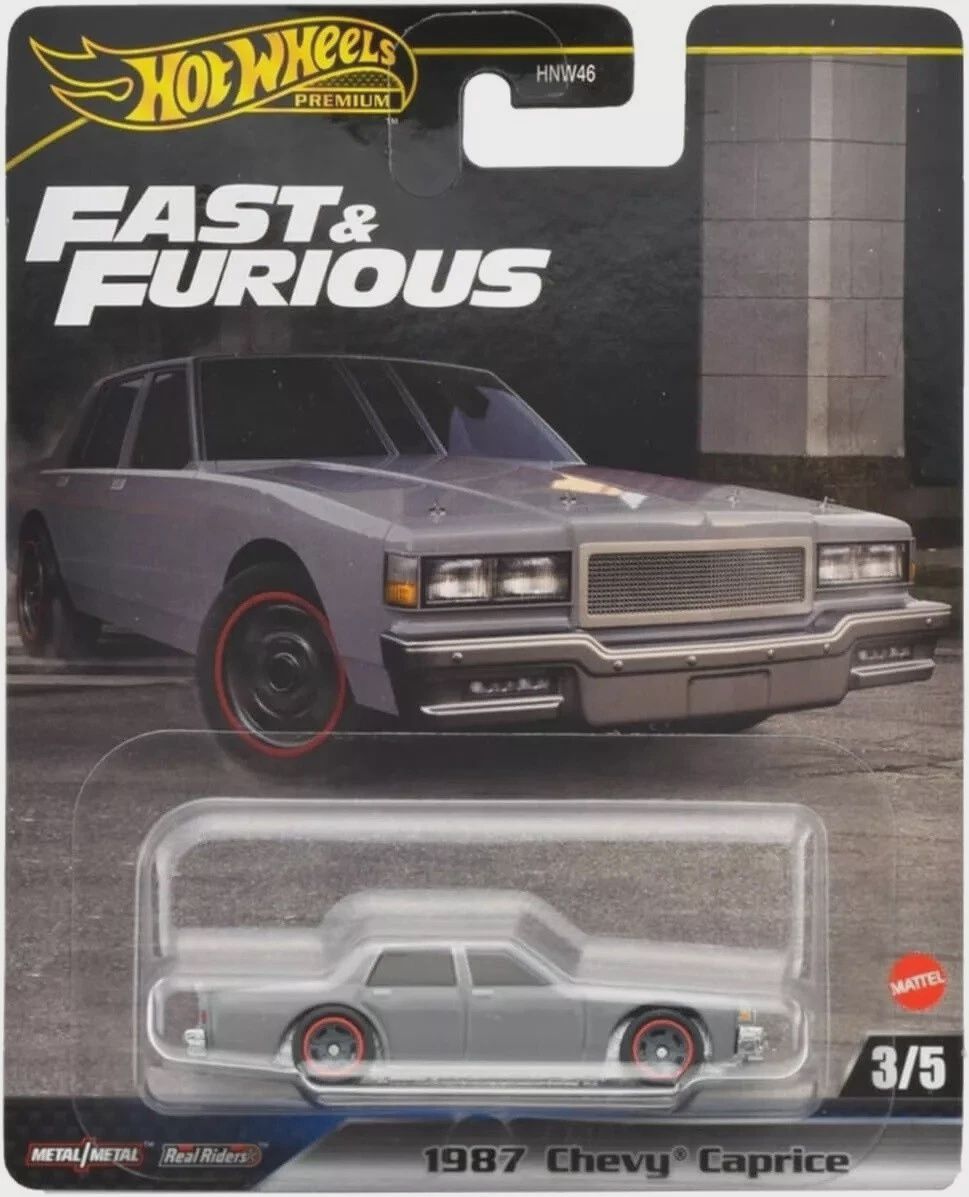 Mattel Hot Wheels Premium Fast and Furious 1987 Chevy Caprice 3/5