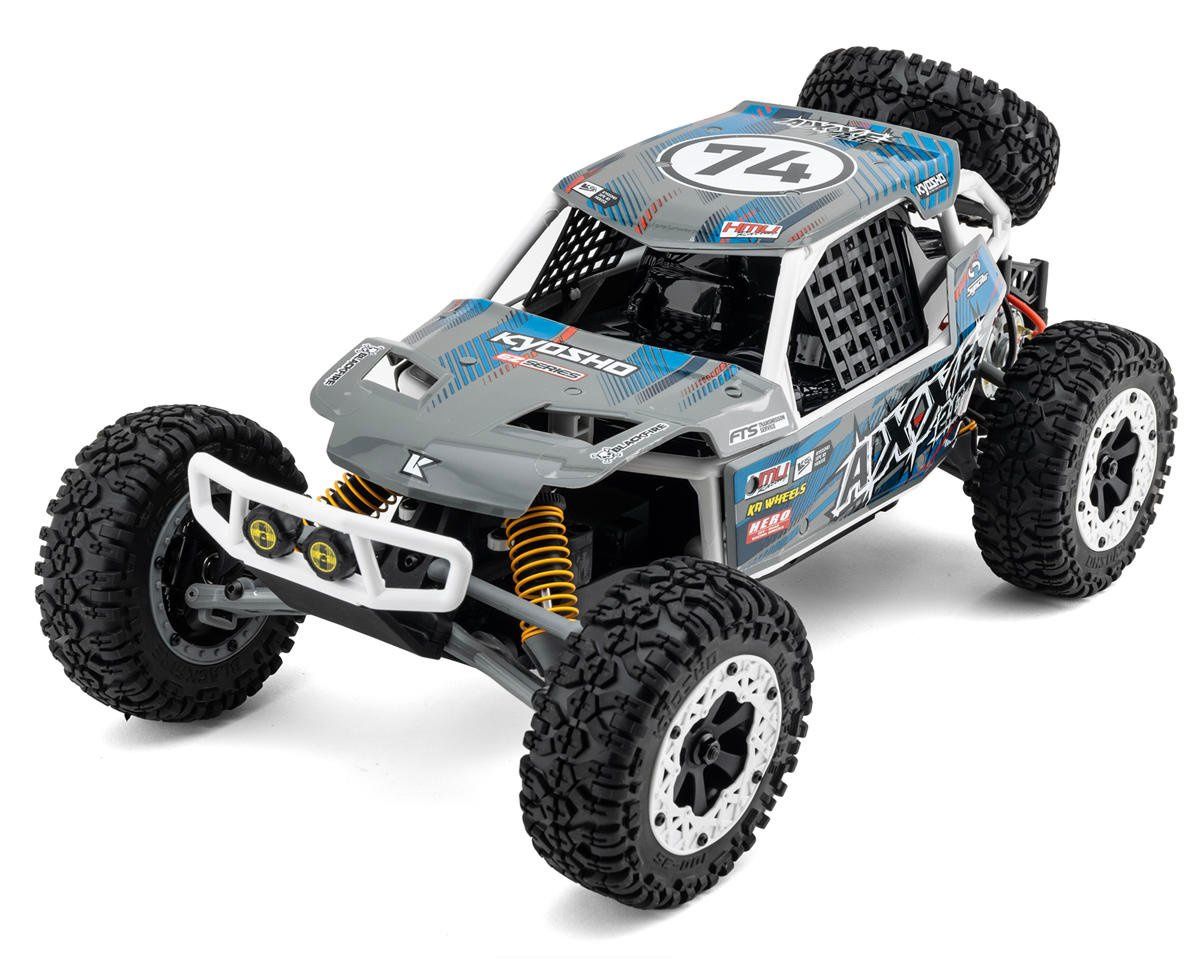 Kyosho AXXE 2.0 1/10 ReadySet Electric 2WD Buggy (Blue) w/KT231P 2.4GHz Radio