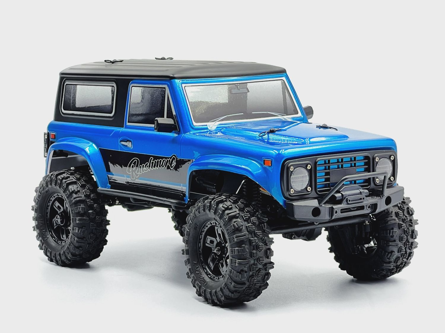 Rushmore 4x4 Micro Rock Crawler Brushless, Colour: Cyan
