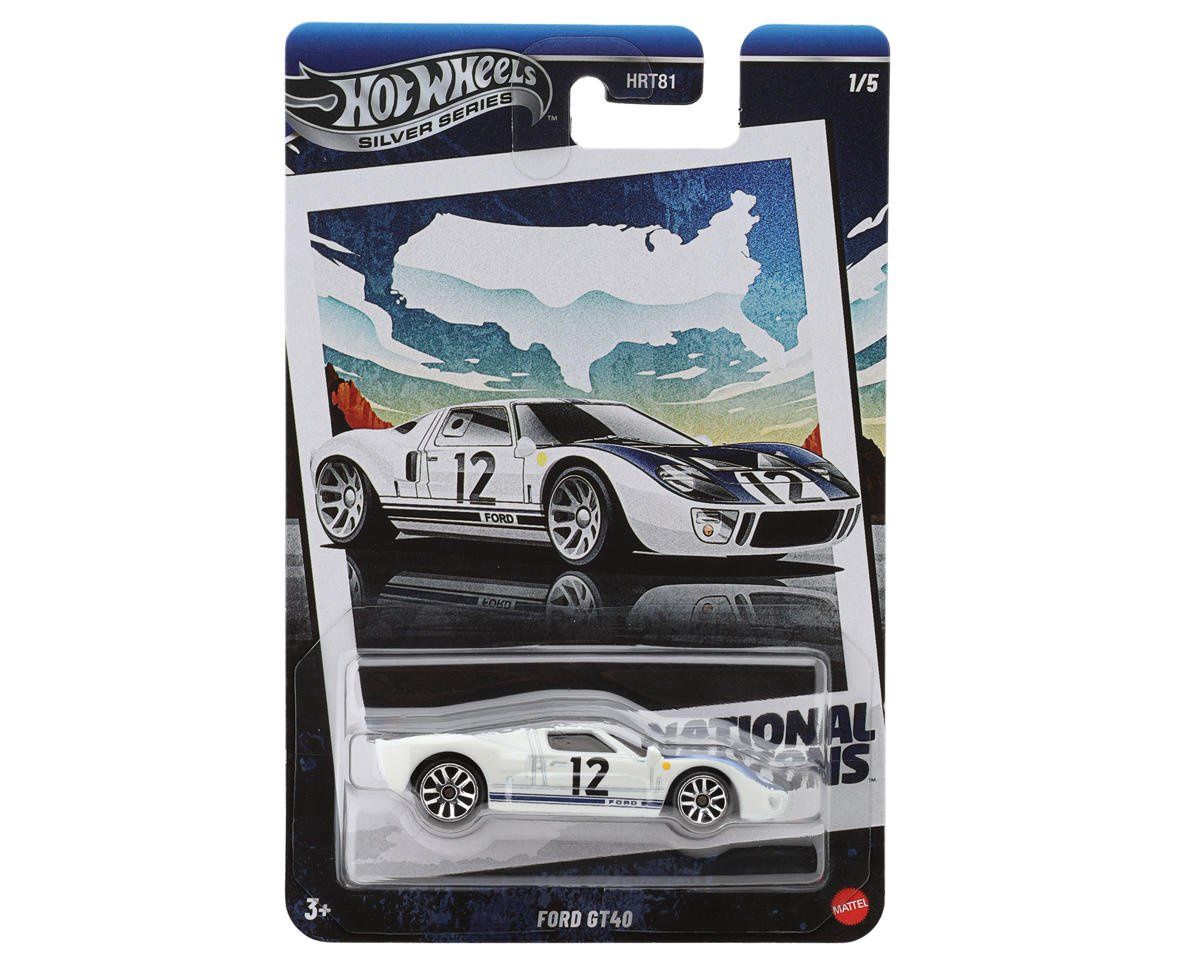 Mattel Hot Wheels® Vintage Silver Series Assortment, Colour: GT40