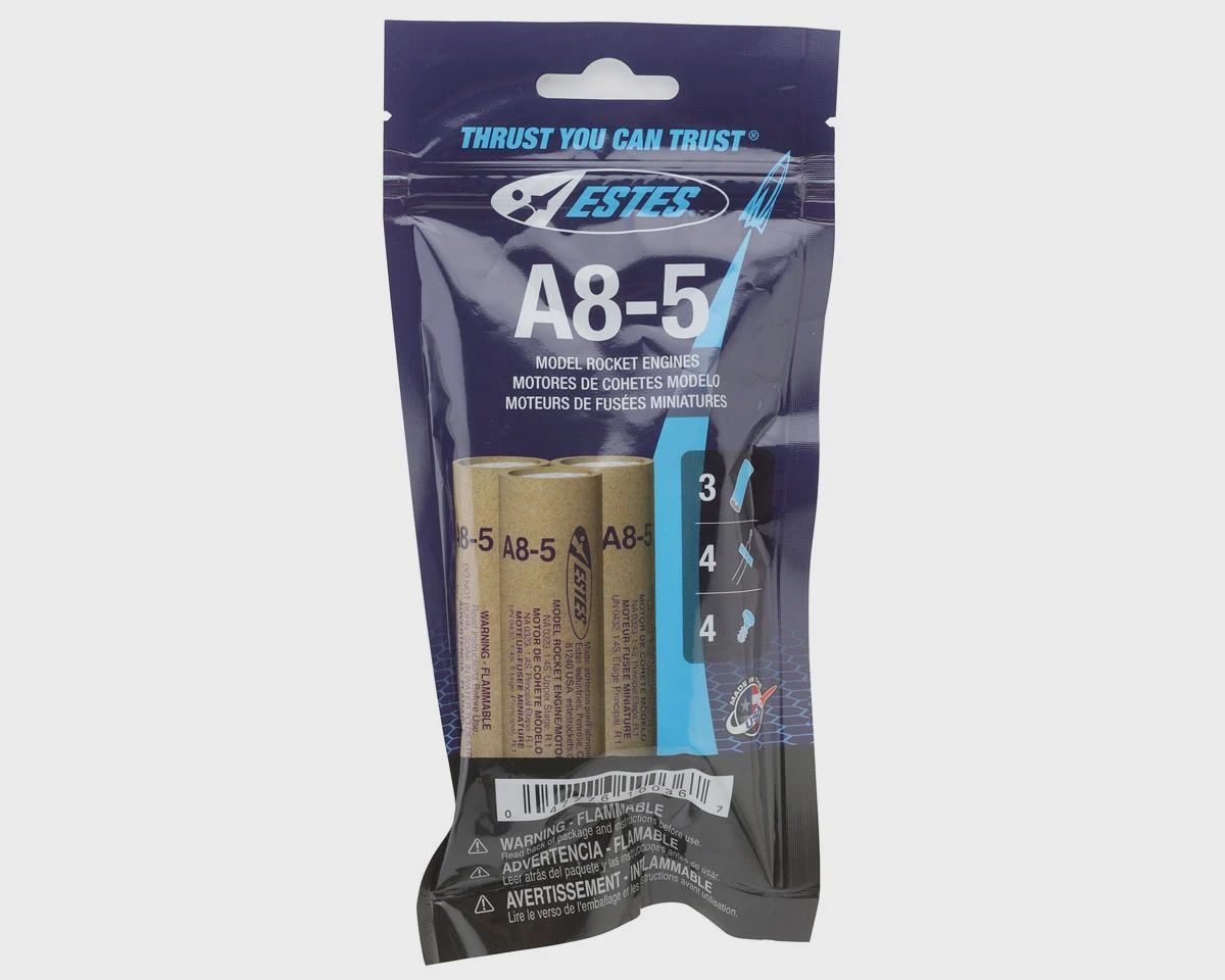 Estes A8-5 Bagged Rocket Engines (3)