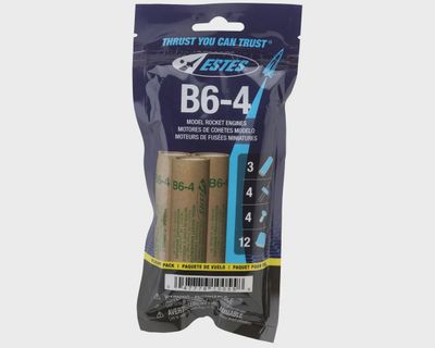 Estes B6-4 Engine Flight Pack (3)