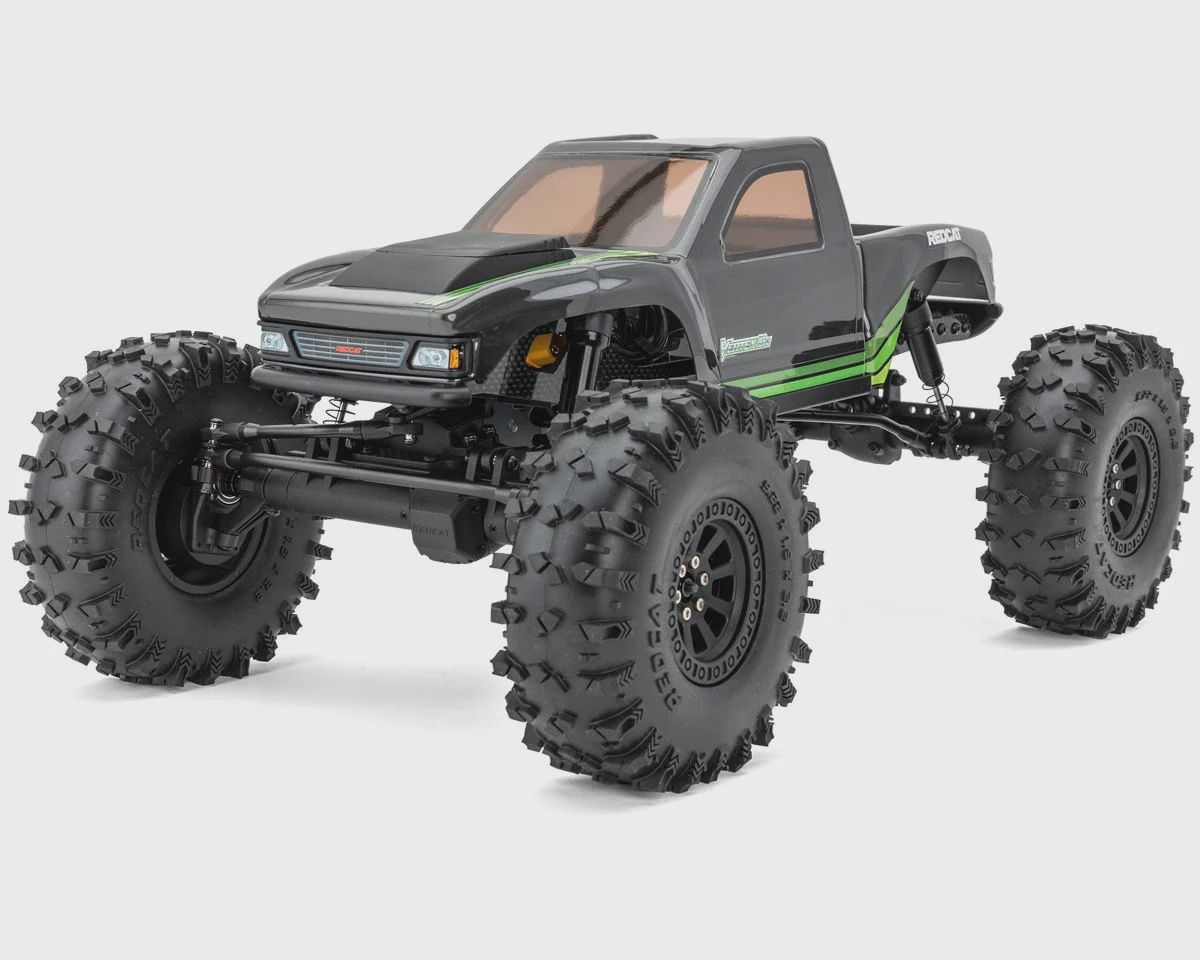 Redcat Vertex-10W 1/10 RTR 4WD Electric Brushless Rock Crawler (Dark Grey) (+24mm Wide Axles)