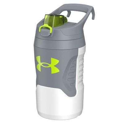 UA 32oz Playmaker Jug WHITE/STEEL