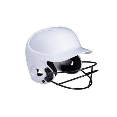 Mizuno MVP Helmet w/Mask White L/XL