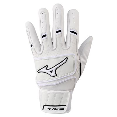 Mizuno Pro Select Batting Glove MD WHT