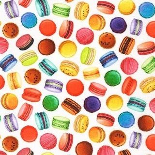 Sweet Tooth Macarons Small Fat Qtr