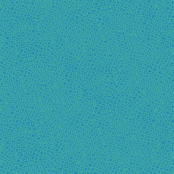 Carousel - Blue Squares Fat Qtr