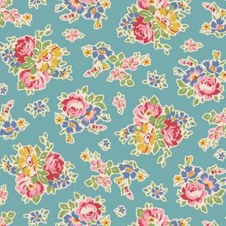 Sue Teal (Apple Butter 2019) Fat Qtr