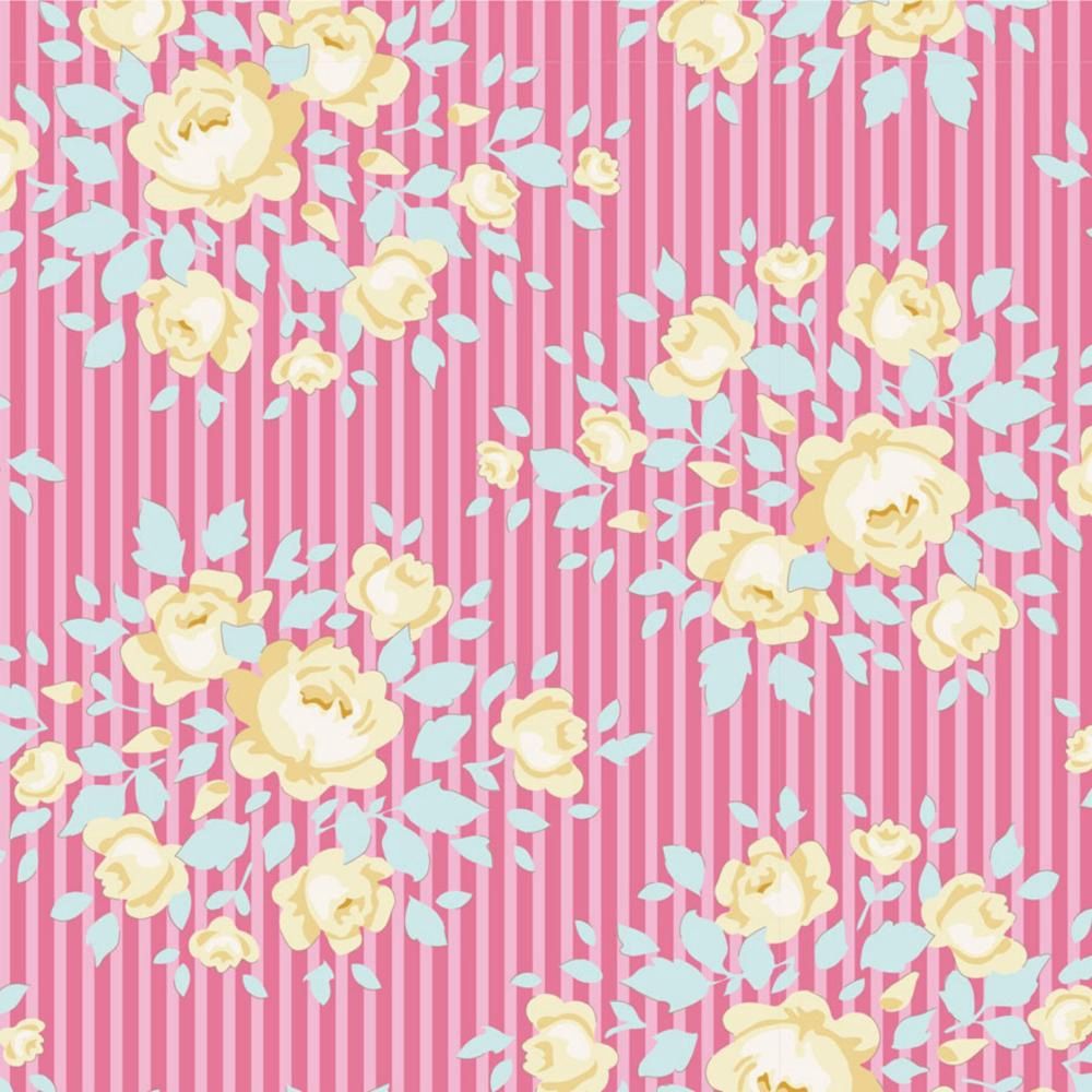 Happy Campers Marylou Rose Fat Qtr