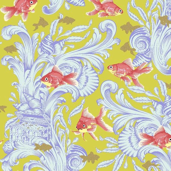 Besties Treading Water Clover Fat Qtr