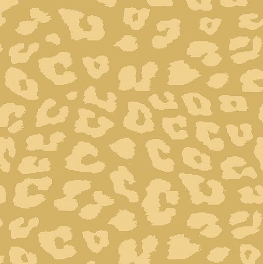 Safari Adventure - Go Wild Yellow Fat Qtr