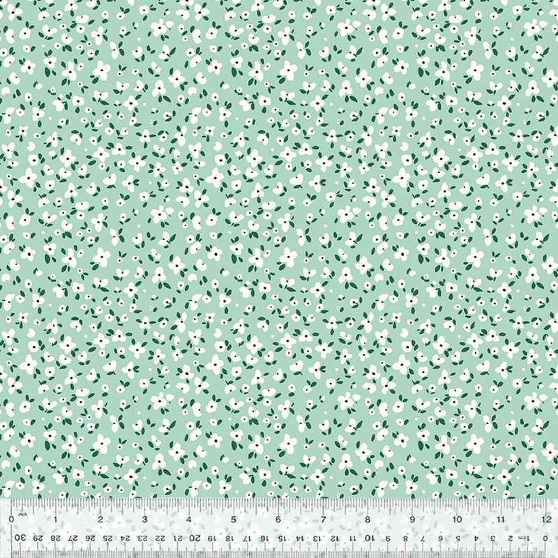 Sweet Abigail - Small and Simple Mint Fat Qtr