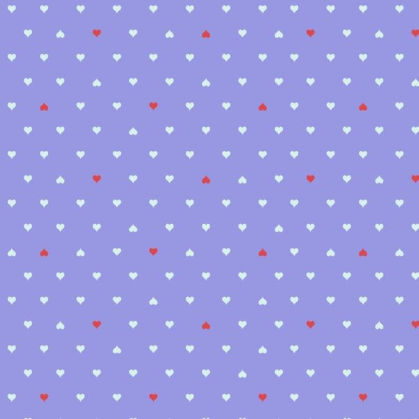 Besties Unconditional Love Bluebell Fat Qtr