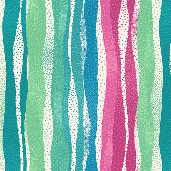 Carousel - Multi Stripes Fat Qtr