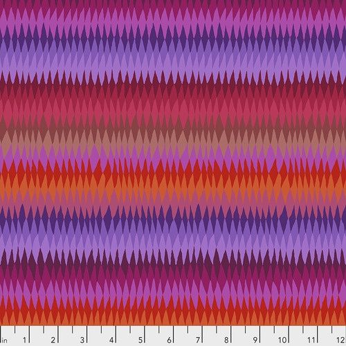 Diamond Stripe - Red Fat Qtr