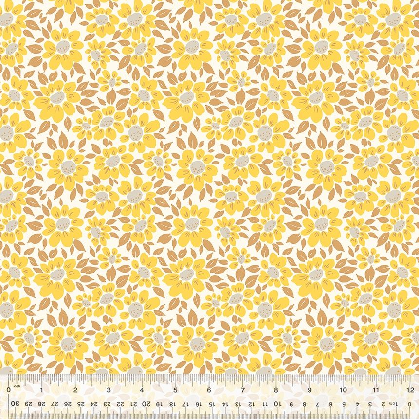 Sweet Abigail - Flower Child Yellow Fat Qtr