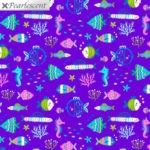 Mystical Mermaids - Underwater Friends Fat Qtr