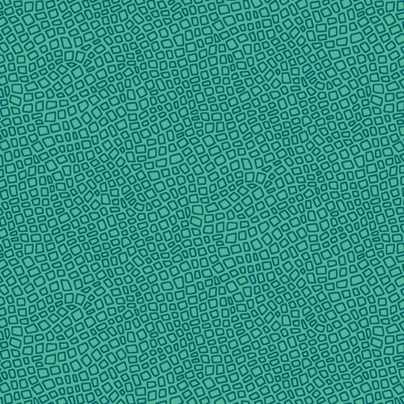 Carousel - Green Squares Fat Qtr