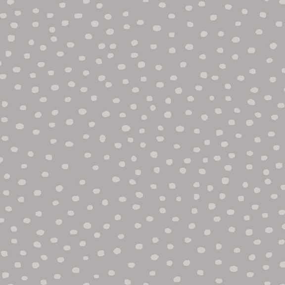 Carousel - Light Gray Spot Fat Qtr