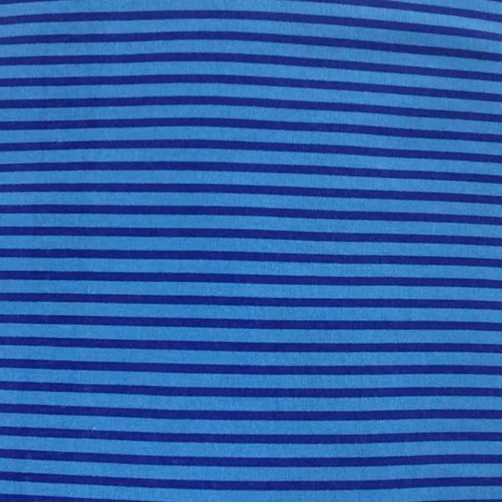 Royal Blue Stripe Fat Qtr