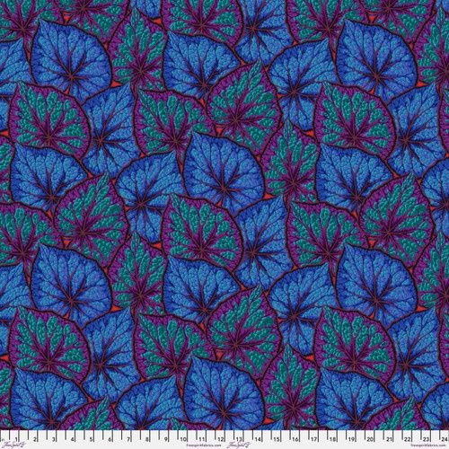 Begonia - Cobalt Fat Qtr