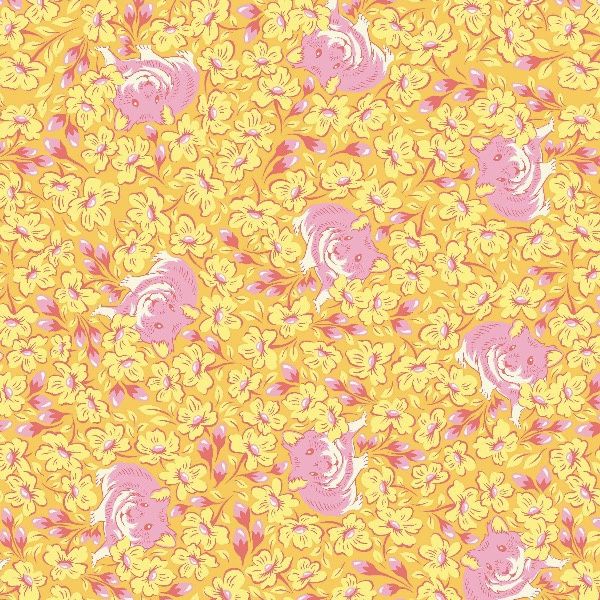 Besties Chubby Cheeks Buttercup Fat Qtr