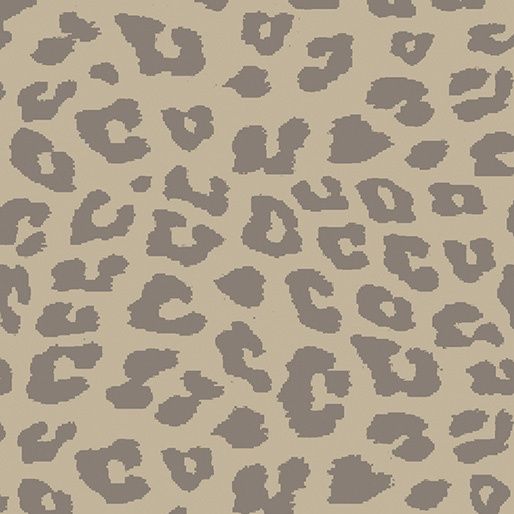 Safari Adventure - Go Wild Khaki Fat Qtr