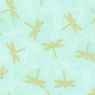 Aurelia - Mint Dragonfly Fat Qtr
