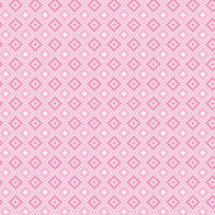 Sarah Kay- Heritage Coordinates - Pink Diamonds Fat Qtr